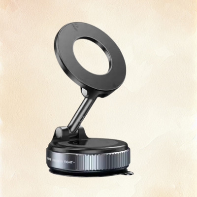 BITWEAVE Universal Magnetic Phone Holder with Durable Zinc Alloy Build and 360° Rotation Mobile Holder