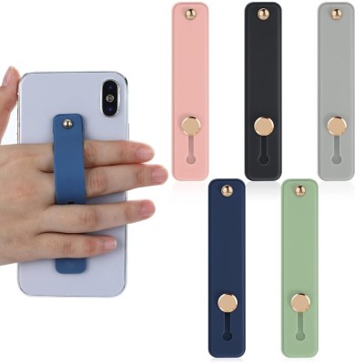 Verilux Mobile Finger Grip Holder Self-Adhesive Silicone Phone Holder for Hand Phone Mobile Holder