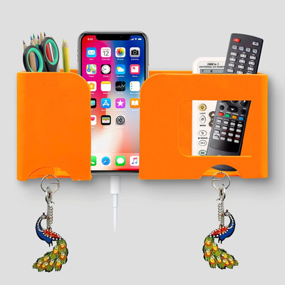 Pravya enterprises Mobile Holder | Multi-Purpose Mobile Stand for Wall | Remote Holder Mobile Holder