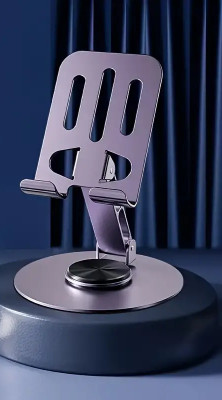 JANGI Metal body digital TX63 Smart table mobile Stand for desk online classes Mobile Holder