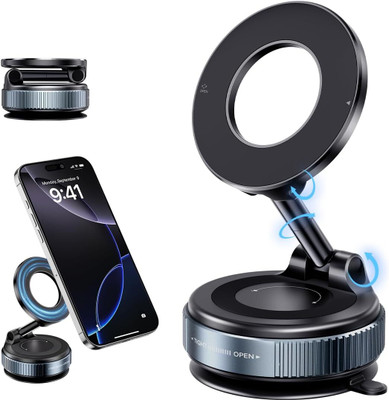 RHONNIUM Vacuum Suction Cup Phone Mount for MagSafe Cell Phone Holders Mobile Holder