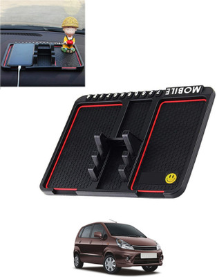 AYW Silicone Tray Mat For  Maruti Suzuki Zen Estilo(Black)