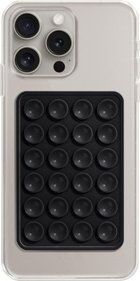 Meyaar Silicone Phone Sticky Grip, Suction Phone Case Mount for iPhone and Android Mobile Holder
