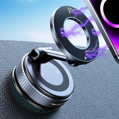 Like Star K007 Magnetic Car Phone Holder | 360° Rotation | Adjustable Arm |Android, iPhone Mobile Holder