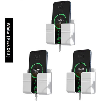 FwellT Charging Wall And Remote Stand for All Smartphones Pack of 3 Mobile Holder