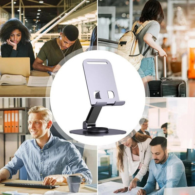 BROLAVIYA Foldable Desktop / Tablet Stand Compatible For 7 10 Inch Mobile Holder