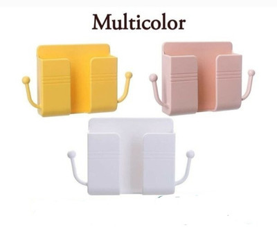 TECHGEAR Cell Phone Mounts Holders Universal Charger Cable Hook Hanging pack of 3 Mobile Holder