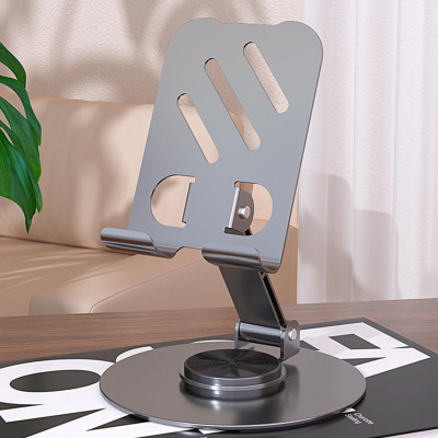 Eewe Desk Stand with 360° Rotation – Foldable Aluminum Holder for All Devices Mobile Holder