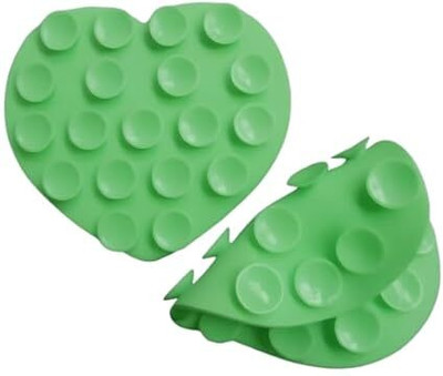 Gazeteria Double Sided Suction Heart Phone Case with Built-in Fidget Toy Mobile Holder