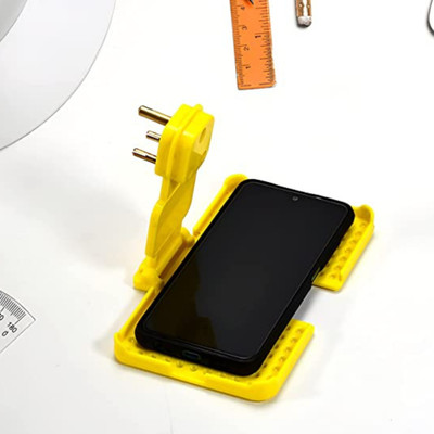 Chaebol NEW CHARGING PAD WITH GLOSSY LOOK AND HEAVY BODY 3 PIN SOCKET Mobile Holder