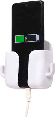 thekiteco. Wall Mounted Mobile Holder Mobile Stand Universal Phone Stand - White Mobile Holder