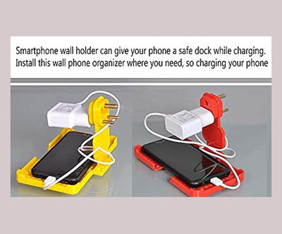 Rishikaenterprises CHARGING PAD WITH GLOSSY LOOK AND STRONG BODY MOBILE HOLDER CHARGING PAD 17AP Mobile Holder