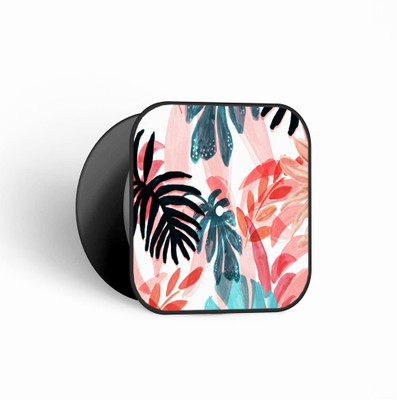 Galaxsia Mobile Grip Stand for Phones & Finger Go Grip Socket Matte Finish-Floral-07 Mobile Holder