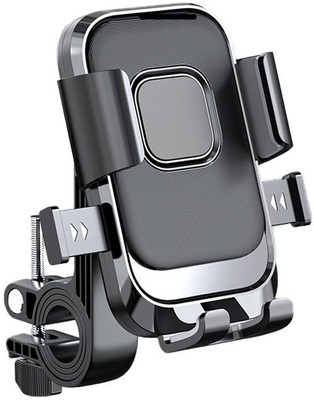 THEGREEKDECOR Adjustable Universal Mobile Phone Holder for Bike Bicycle Motorcycle Scooter Bike Mobile Holder(Black)