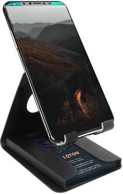 ALORNIKA Stand Bracket with Visiting Card Holder Portable Mobile Holder Mobile Holder