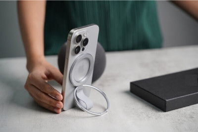 TECHGEAR Rotatable Magnetic Kickstand Ring Holder Magsafe Compatible Mobile Holder