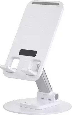 TECHGEAR Portable Desktop 360° Rotatable, Adjustable and Foldable Stand Metal Mobile Holder