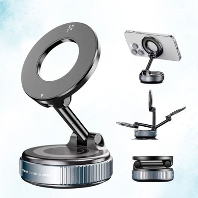 SKYVO Strong Magnetic Phone Stand with Heavy Duty Frame for Smartphones and Tablets Mobile Holder