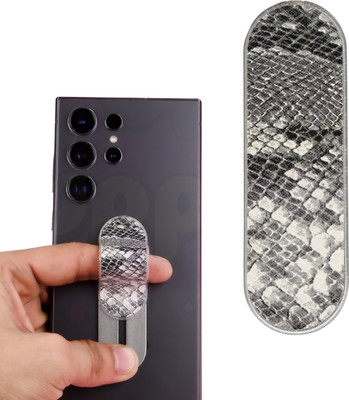 Guppy Silver Phone Holder for Hand & Mobile Back Mobile Holder