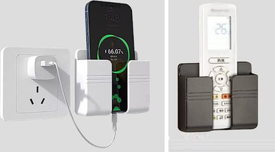 JANROCK Wall Mounted Stand Mobile Mobile Wall Mount for charging (pack of 2pcs) Mobile Holder