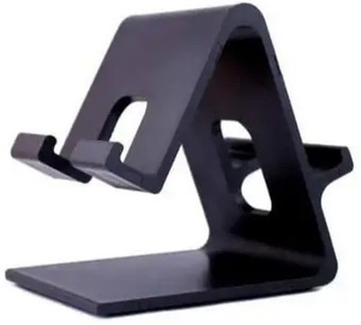 Three Arrows Portable Hard Plastic Dual Sided Universal Black Mobile Holder Mobile Holder
