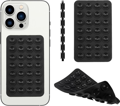 ZENIFY Suction Phone Case, Sticker, Silicone Suction Phone Cover for Hands-Free Mobile Holder