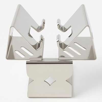 JRK INDUSTRIES Stainless Steel Mobile Stand with Card Holder for All Smartphone Mobile Holder