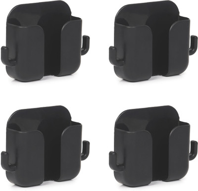 thekiteco. Wall Mounted Mobile Holder Mobile Stand Universal Phone Stand - Black Pack of 4 Mobile Holder