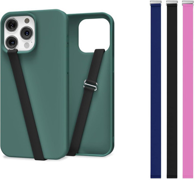 mizi (3 Pack) Finger Phone Grip Silicone Strap for Phone Case Loop with Clip Mobile Holder