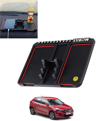 MSNP Car Mobile Holder for Dashboard(Black / Red)
