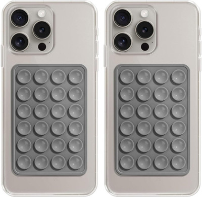M/S DSNS Double-Sided Suction Cup | Anti Slip Silicon Sticky Phone Stand 2 Pics Mobile Holder