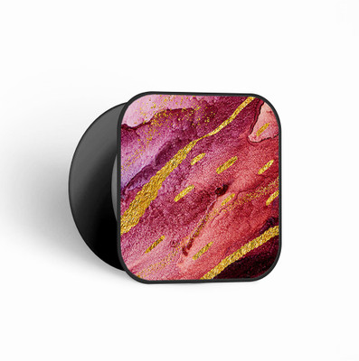 Galaxsia Mobile Grip Stand for Phones & Finger Go Grip Socket Matte Finish-Marble-14 Mobile Holder
