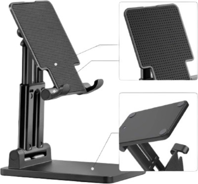 SHINILIFESTYLE Portable Folding Phone Stand | Height Adjustable & 360° Rotation Mobile Holder