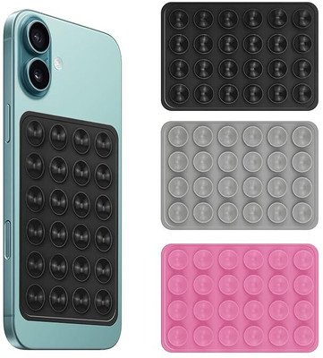 Khitoliyas Premium Single Sided Mobile Grip Silicon For All Mobiles (Pack of 3) Mobile Holder