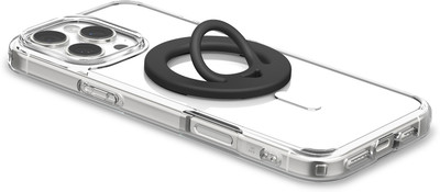 Spigen MagSafe Dual Magnetic Ring Holder with Finger Loop Grip for I Phone 12 & later Mobile Holder