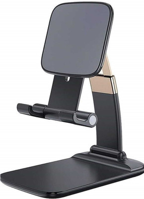 Awadhmart Mobile Stand ABS + Zinc Alloy Adjustable & Foldable for Smart Phones & Tablets Mobile Holder