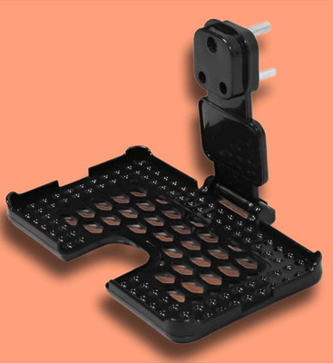 AirSoft Black Wall Mount Mobile Phone Holder Charging Stand Hanging Socket Phone Holder Mobile Holder