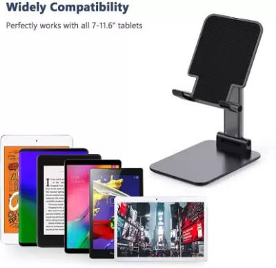 GLORSIO X22 Desktop Mobile Phone Stand, Table Mount Mobile Holder, Adjustable & Foldable Mobile Holder