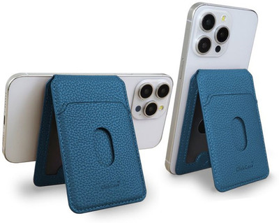 Clickcase Texture Design Magsafe Wallet for iPhone 16/15/14/13/12 Series, Card Slot Mobile Holder