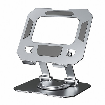 Prime Assure Adjustable Metal Tablet Stand for Study – 360° Rotating Holder for Mobile & iPad Mobile Holder