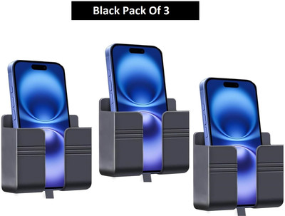 FwellT Phone Charging Wall And Remote Stand for All Smartphones Pack of 3b Mobile Holder