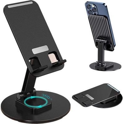 Unique Goods Haven Adjustable Foldable 360° Rotation Mobile Stand Holder – Desk Phone Holder Mobile Holder
