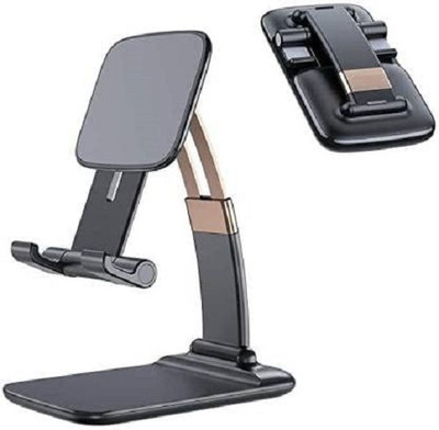 ASTOUND Adjustable Foldable Portable Desktop Stand for All Smartphones & All Tablets Mobile Holder