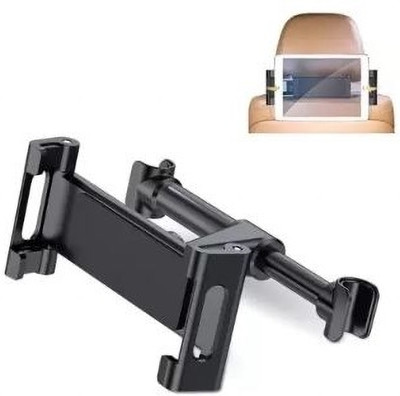 TECHGEAR Car Mobile Holder for Headrest(Black)