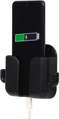 thekiteco. Wall Mounted Mobile Holder Mobile Stand Universal Phone Stand - Black Mobile Holder