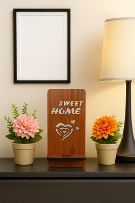 KusumCrafts Wooden Mobile Holder Mobile Holder