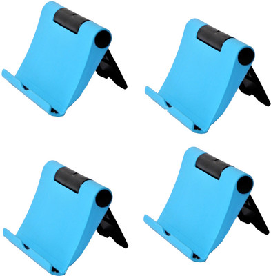 keeva Cell Phone Stand for Desk, Foldable Cell Phone Holder Mobile( Pack of 4) Mobile Holder