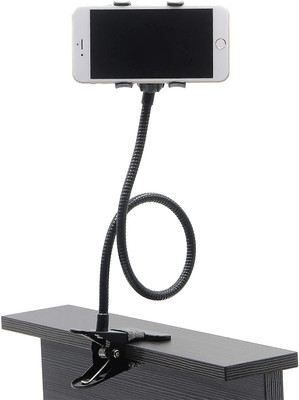 FwellT Clamp Screw Lazy Mount Flexible Bracket Mobile Stand for All Cell Phones Mobile Holder