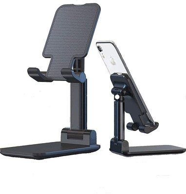 FLYBY Phone Stand for Desk, Angle Height Adjustable, Foldable Cell Phone Stand Mobile Holder