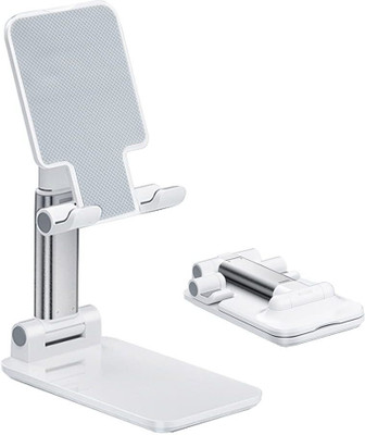 Velario Foldable Portable Mobile Stand with Stable Base & Adjustable Height/Angle Mobile Holder